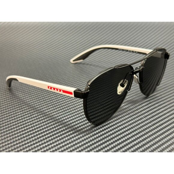 Prada New Mens 61mm Grey Sunglasses - Picture 3 of 5